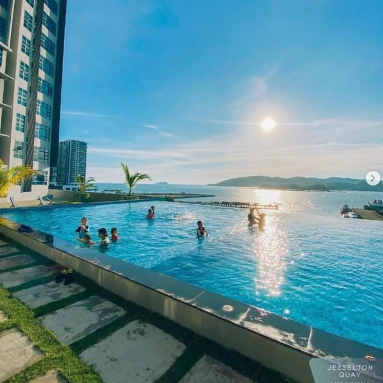 Mango House3-Luxurysweet I Biggest Unit I Infinity Pool I Wifi-Jq Apartment Kota Kinabalu Bagian luar foto